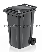 Контейнер для мусора 240 л серый облегченный 240 серый в Нижнекамске Контейнер для мусора 240 л серый облегченный 240 серый в Нижнекамске
