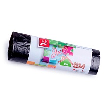 Мешки для мусора 30 л, черные, в рулоне 20 шт., ПНД, 6 мкм, 600х500 мм, Концепция Быта ЭкоДом, 601348 в Нижнекамске Мешки для мусора 30 л, черные, в рулоне 20 шт., ПНД, 6 мкм, 600х500 мм, Концепция Быта ЭкоДом, 601348 в Нижнекамске