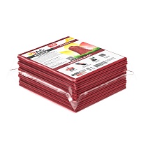 Мешки для мусора 160 л, красные, в пачке 10 шт., ПВД, 40 мкм, 900х1100 мм, i-Bag в Нижнекамске