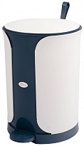 Контейнер для мусора Sтилъ с педалью 11 л синий 11 синий в Нижнекамске