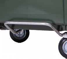 Педаль для мусорного контейнера 770 л. серый в Нижнекамске Педаль для мусорного контейнера 770 л. серый в Нижнекамске