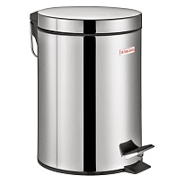 Ведро-контейнер для мусора (урна) с педалью LAIMA Classic, 3 л, со съемным внутренним ведром в Нижнекамске