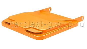 Комплект крышки для контейнера 120 л. оранжевая оранжевый в Нижнекамске Комплект крышки для контейнера 120 л. оранжевая оранжевый в Нижнекамске