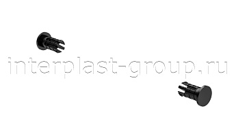 Комплект осей для крышки контейнера 120 л. черный в Нижнекамске Комплект осей для крышки контейнера 120 л. черный в Нижнекамске