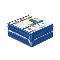 Мешки для мусора 160 л, синие, в пачке 10 шт., ПВД, 40 мкм, 900х1100 мм, i-Bag в Нижнекамске