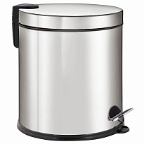 Ведро-контейнер для мусора урна с педалью LAIMA Classic Plus, 20 л, зеркальное в Нижнекамске