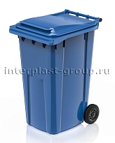 Контейнер для мусора 240 л голубой облегченный 240 голубой в Нижнекамске