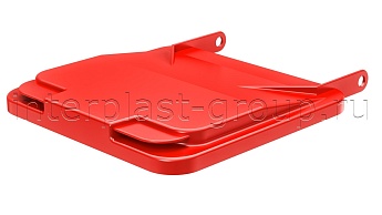 Комплект крышки для контейнера 120 л. красная красный в Нижнекамске Комплект крышки для контейнера 120 л. красная красный в Нижнекамске