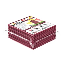 Мешки для мусора 160 л, бордовые, в пачке 10 шт., ПВД, 40 мкм, 900х1100 мм, i-Bag в Нижнекамске