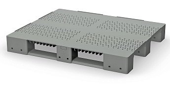 Поддон пластиковый перфорированный (усилен 1 трубой) в Нижнекамске Поддон пластиковый перфорированный (усилен 1 трубой) в Нижнекамске