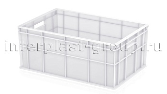 Ящик для молока, мяса, овощей и фруктов сплошной белый в Нижнекамске Ящик для молока, мяса, овощей и фруктов сплошной белый в Нижнекамске